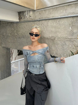 Acubi Mesh Top – MAUVSTUDIO®