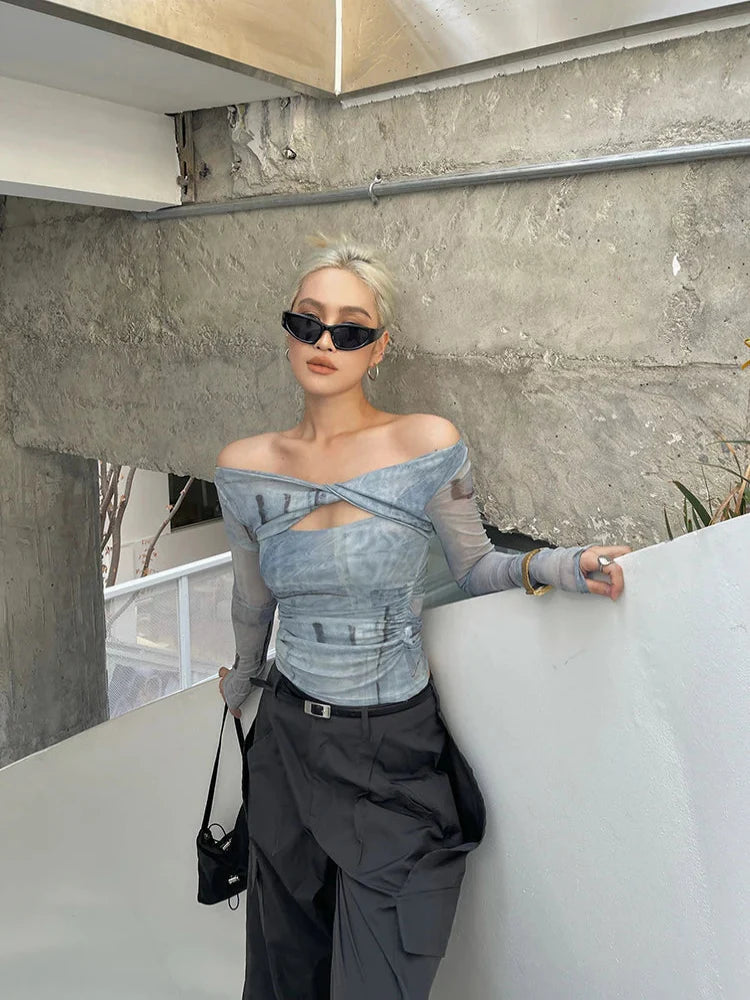 Acubi Mesh Top – MAUVSTUDIO®