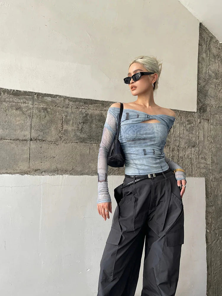 Acubi Mesh Top – MAUVSTUDIO®