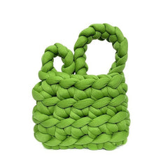 Aesthetic Crochet Bag-Handbags-MAUV STUDIO-STREETWEAR-Y2K-CLOTHING