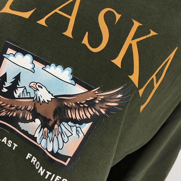 Alaska Print Sweatshirt-Sweaters-MAUV STUDIO-STREETWEAR-Y2K-CLOTHING
