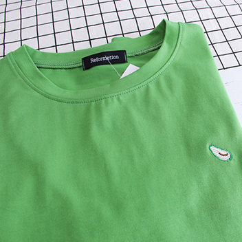 Avocado T-Shirt-T-Shirts-MAUV STUDIO-STREETWEAR-Y2K-CLOTHING