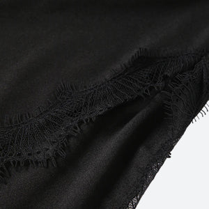Baddie Backless Slit Mini Dress view 6 | MAUVSTUDIO®