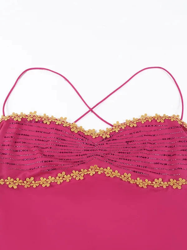 , Y2K skirt styled with a crop top