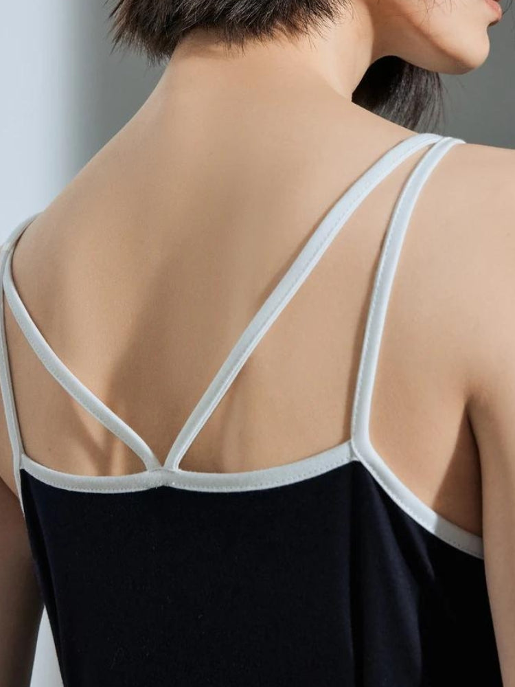 Basic Midi Dress view 4 | MAUVSTUDIO®