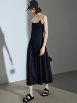 Basic Midi Dress view 7 | MAUVSTUDIO®