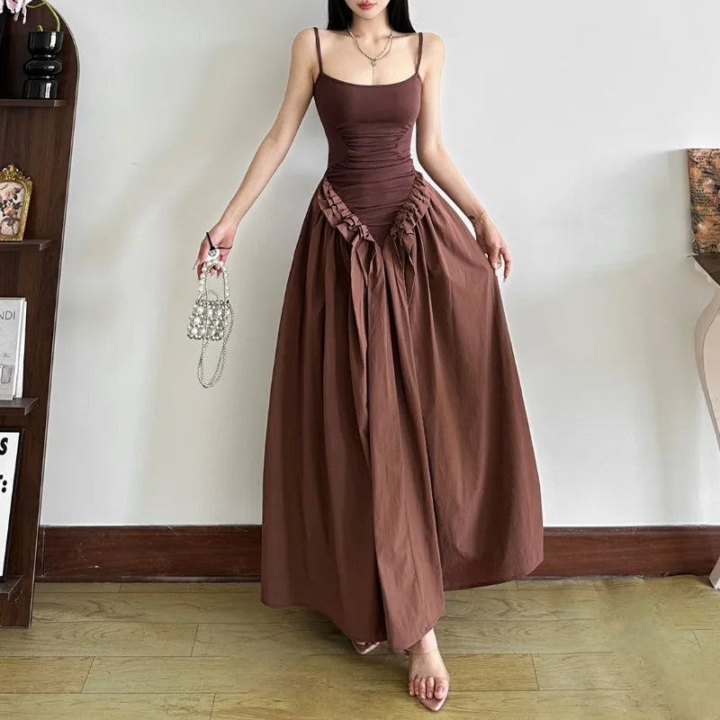 Basque Waist Dress view 5 | MAUVSTUDIO®