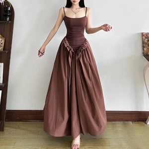 Basque Waist Dress view 10 | MAUVSTUDIO®