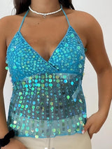 Beaded Backless Top – MAUVSTUDIO®