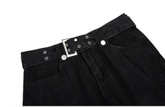 'Belt' Jeans-Jeans-MAUV STUDIO-STREETWEAR-Y2K-CLOTHING