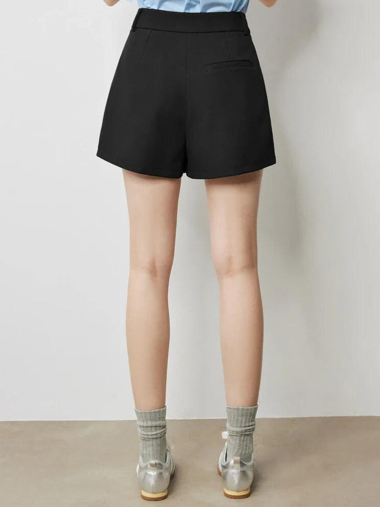 Black Mini Skort, Y2K skort styled with a crop top