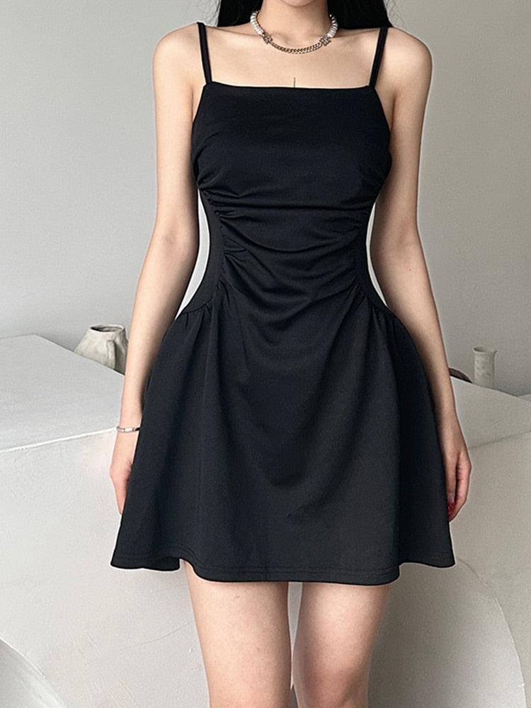 Black Sleeveless Mini Dress MAUVSTUDIO Black Sleeveless Mini Dress MAUVSTUDIO