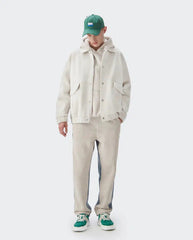 Blank Jacket-Jackets-MAUV STUDIO-STREETWEAR-Y2K-CLOTHING