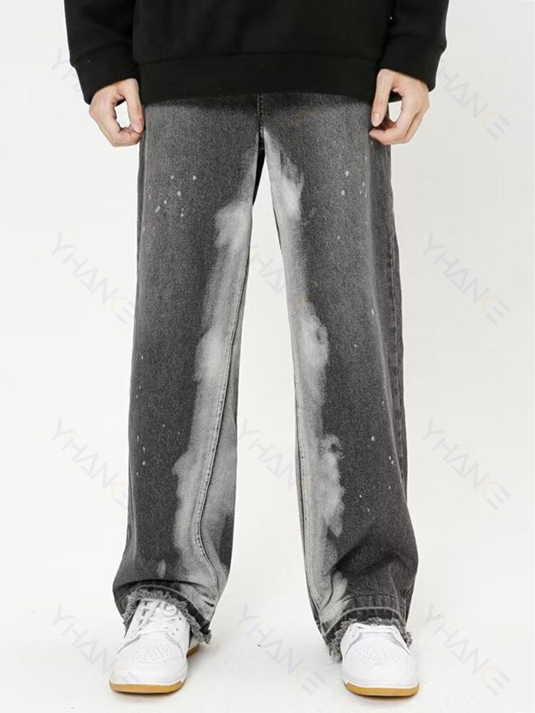 'Bleach' Jeans-Jeans-MAUV STUDIO-STREETWEAR-Y2K-CLOTHING