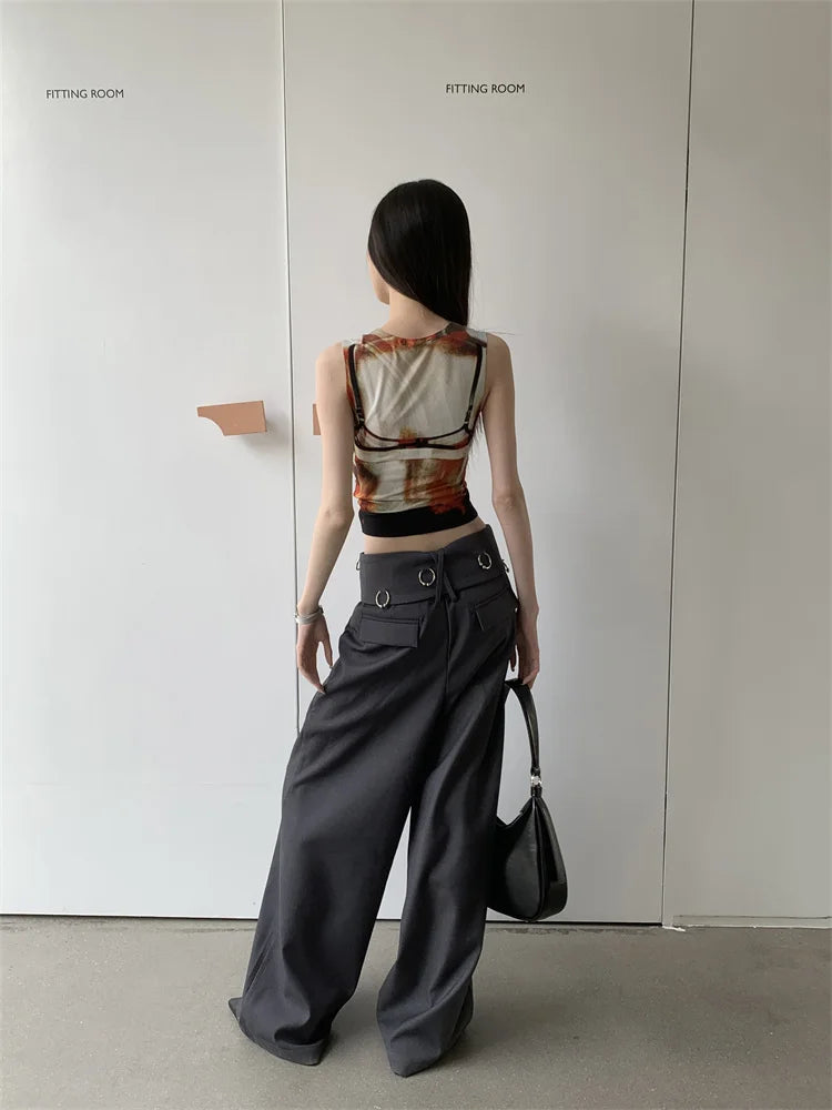 Body Printed Tank Top – MAUVSTUDIO®