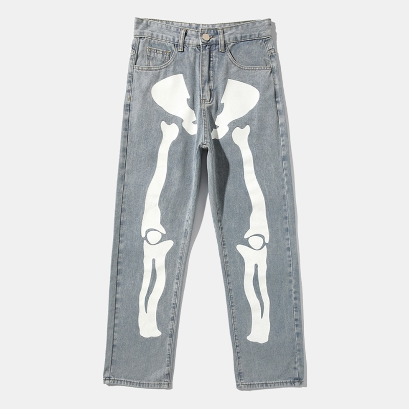'Bones' Jeans-Jeans-MAUV STUDIO-STREETWEAR-Y2K-CLOTHING