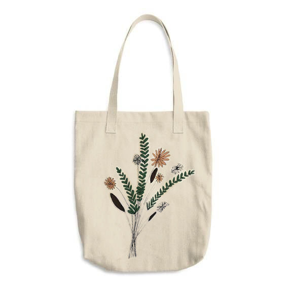 Botanical Garden Shoulder Bag-Handbags-MAUV STUDIO-STREETWEAR-Y2K-CLOTHING