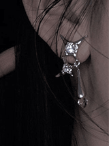 Boucles d'Oreilles Astral Décor Strass-Earrings-MAUV STUDIO-STREETWEAR-Y2K-CLOTHING