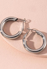 Boucles d'oreilles cercle-Earrings-MAUV STUDIO-STREETWEAR-Y2K-CLOTHING