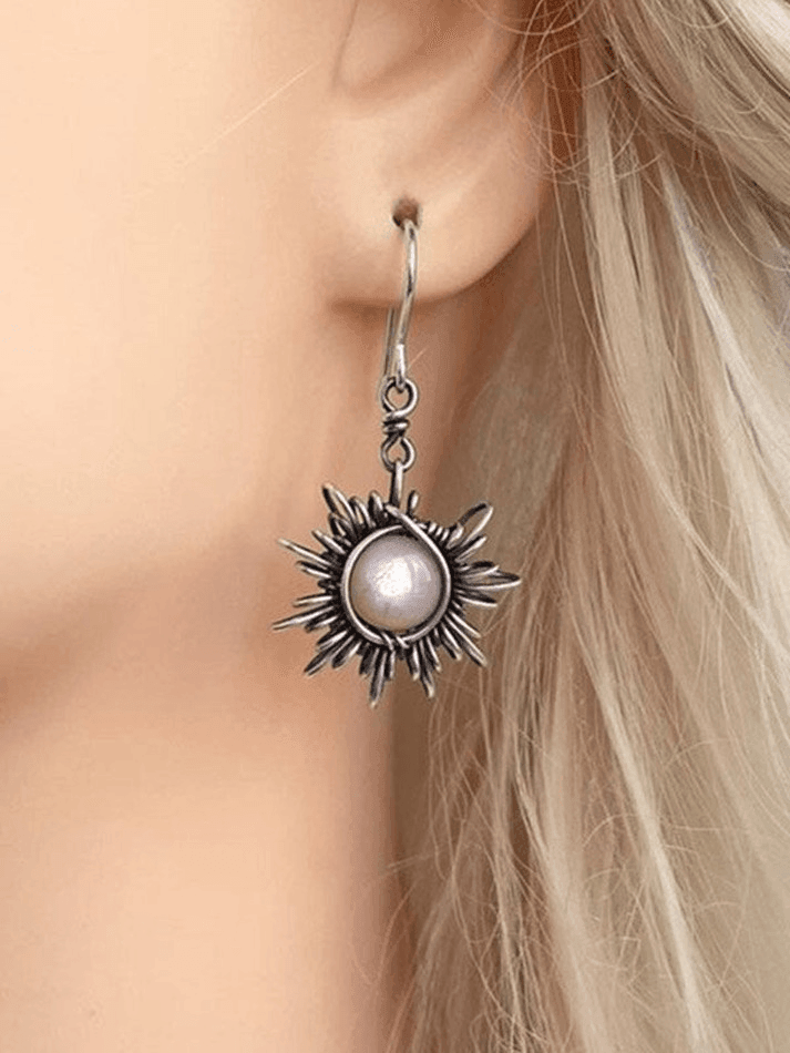 Boucles d'oreilles pendantes Boho Sun Moon-Earrings-MAUV STUDIO-STREETWEAR-Y2K-CLOTHING