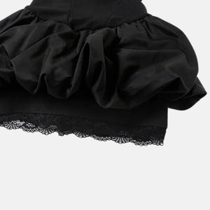 Bow Strapless Bubble Dress view 7 | MAUVSTUDIO®