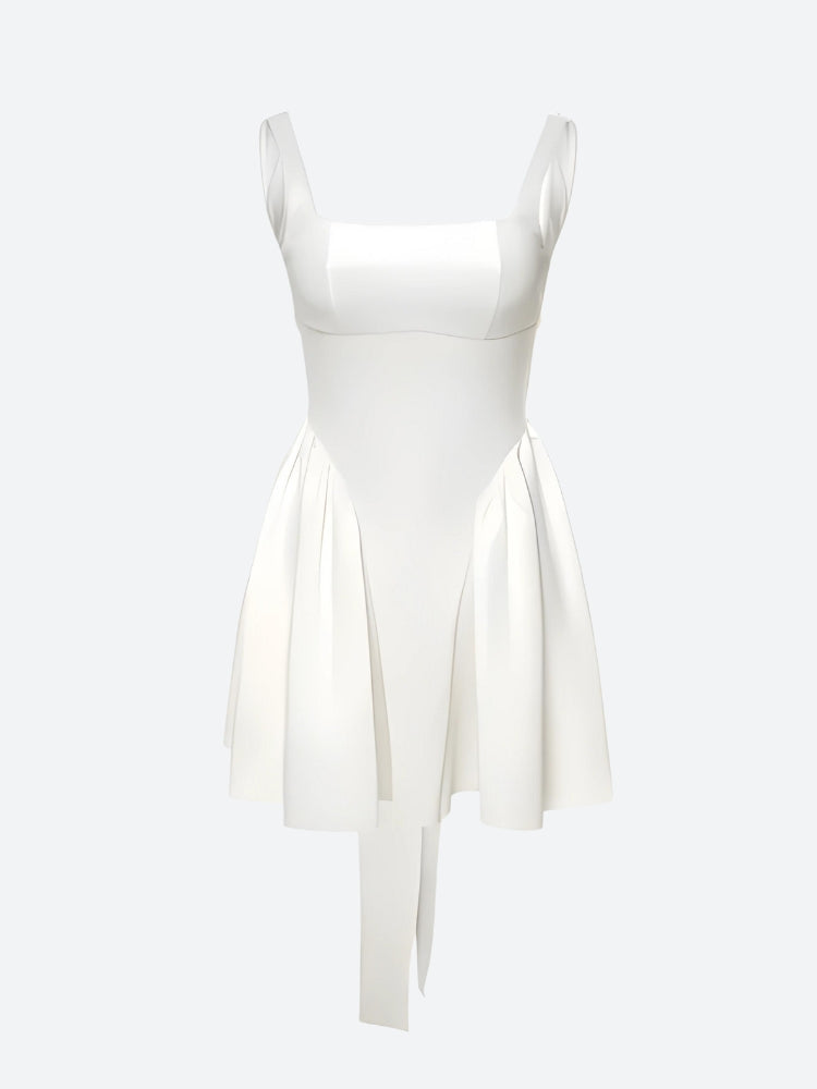 Bow Waist Backless Mini Dress MAUVSTUDIO Bow Waist Backless Mini Dress MAUVSTUDIO