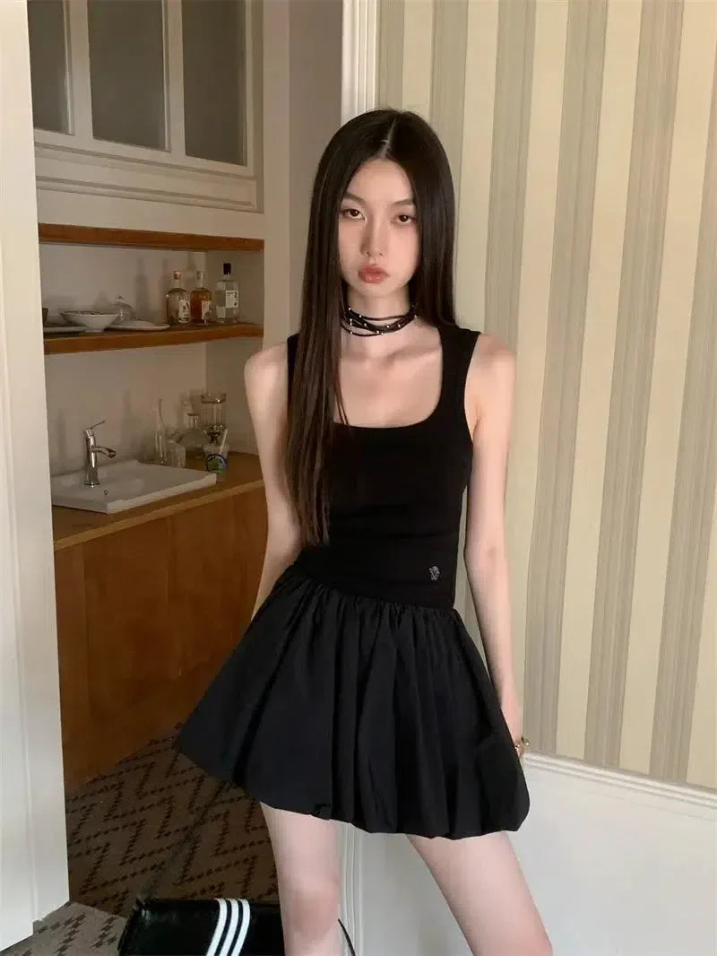 Bubble Mini Dress view 3 | MAUVSTUDIO®