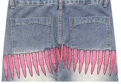 'Bullets' Jeans-Jeans-MAUV STUDIO-STREETWEAR-Y2K-CLOTHING