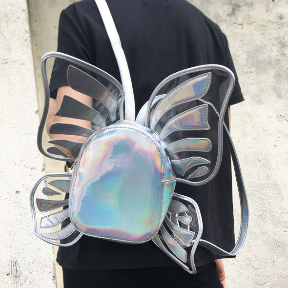 Butterfly Backpack-Backpacks-MAUV STUDIO-STREETWEAR-Y2K-CLOTHING