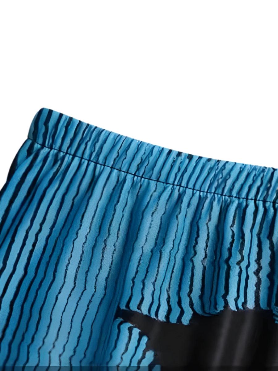 , Y2K skirt styled with a crop top