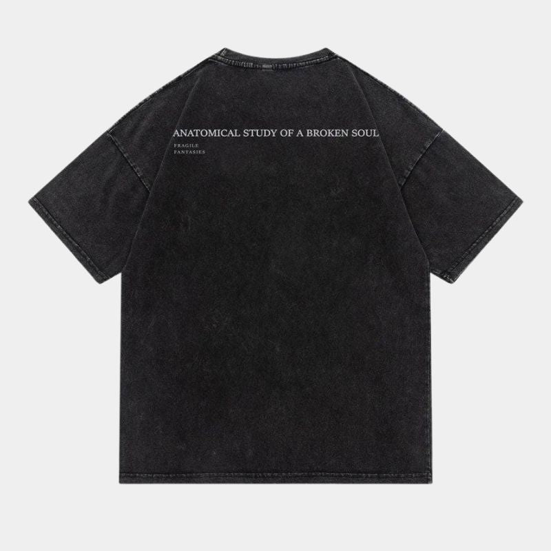 'Butterfly heart' T shirt-T-Shirts-MAUV STUDIO-STREETWEAR-Y2K-CLOTHING