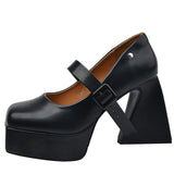 Campus Queen Platform Mary Janes-Shoes-MAUV STUDIO-STREETWEAR-Y2K-CLOTHING