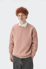 Candy Basic Sweatshirt-Pink-S-Mauv Studio