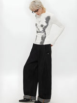 Cat High Neck Top – MAUVSTUDIO®