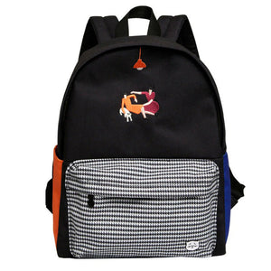 Cat Ladies Backpack-Backpacks-MAUV STUDIO-STREETWEAR-Y2K-CLOTHING