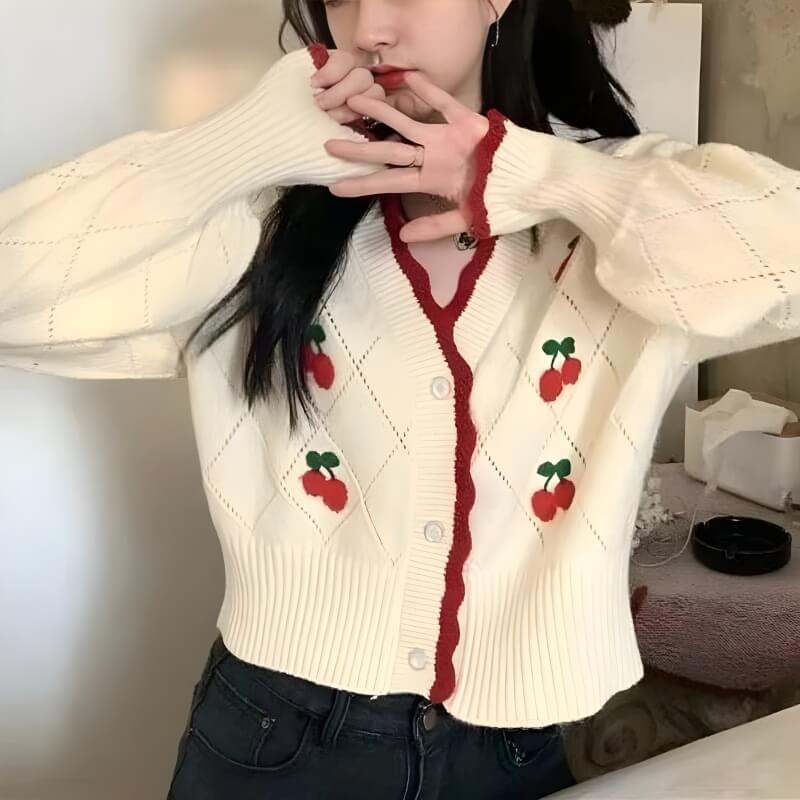 Cherry Cardigan