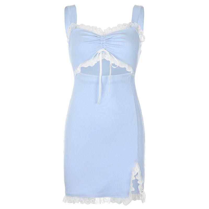 Coquette Cut Out Mini Dress MAUVSTUDIO Coquette Cut Out Mini Dress MAUVSTUDIO