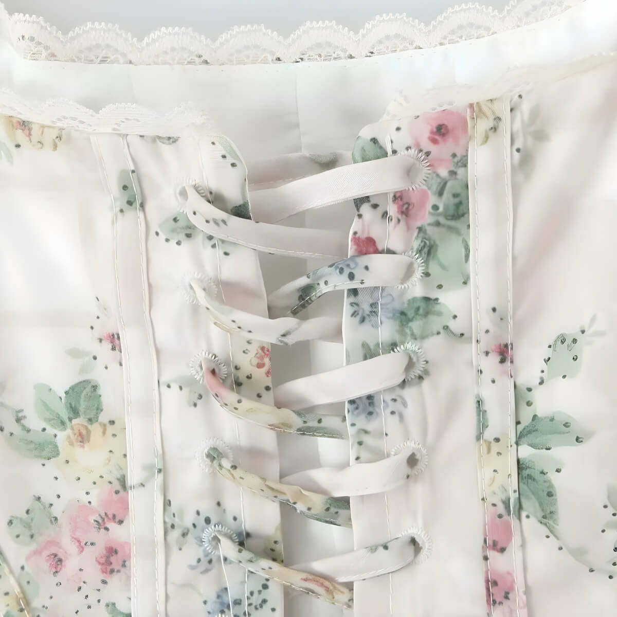Coquette Floral Corset Top – MAUVSTUDIO®