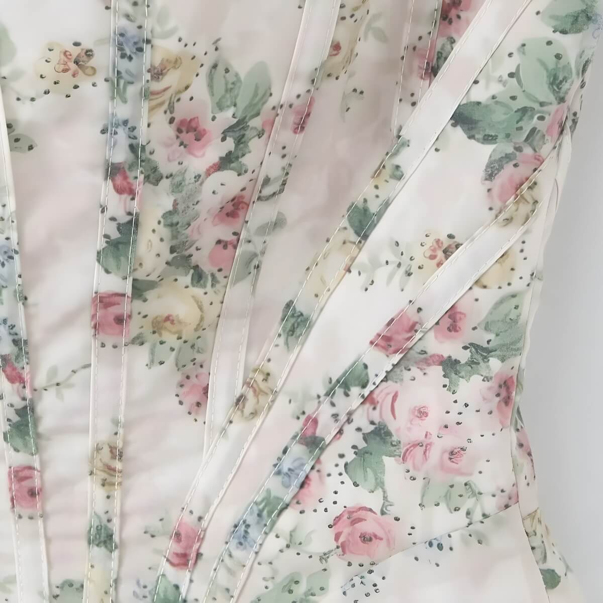 Coquette Floral Corset Top – MAUVSTUDIO®