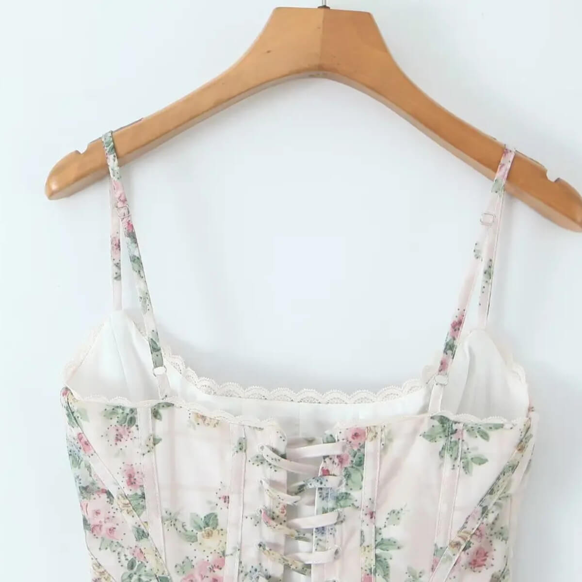 Coquette Floral Corset Top – MAUVSTUDIO®