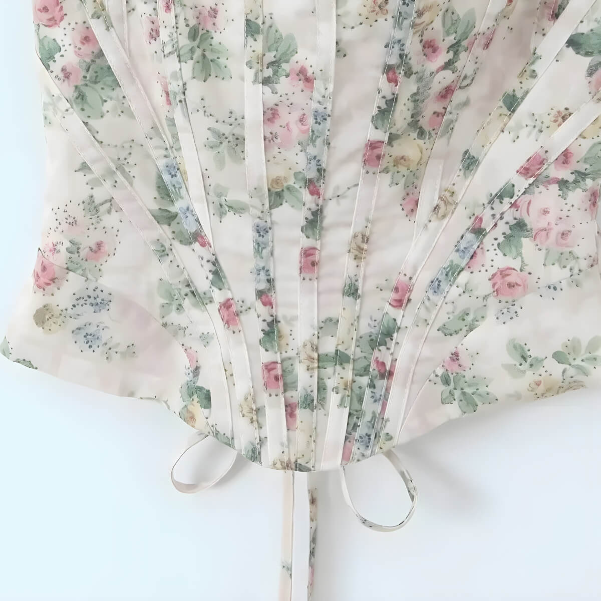 Coquette Floral Corset Top – MAUVSTUDIO®