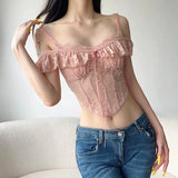 Coquette Lace Crop Top