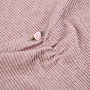 Coquette Pink Mini Dress view 5 | MAUVSTUDIO®