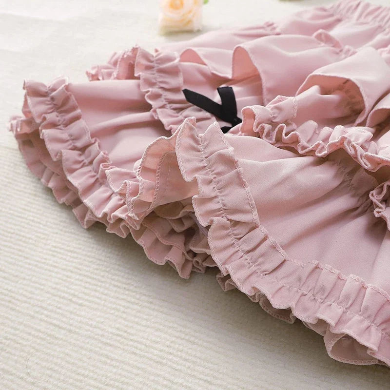, Y2K skirt styled with a crop top