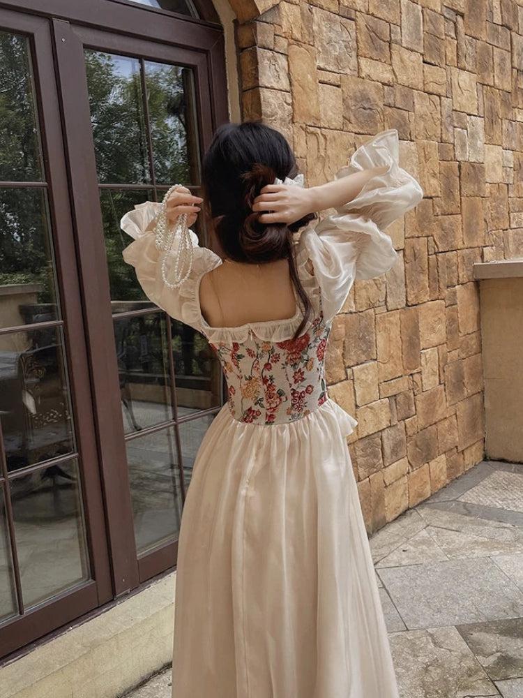 Cottagecore Maxi Dress – MAUVSTUDIO®