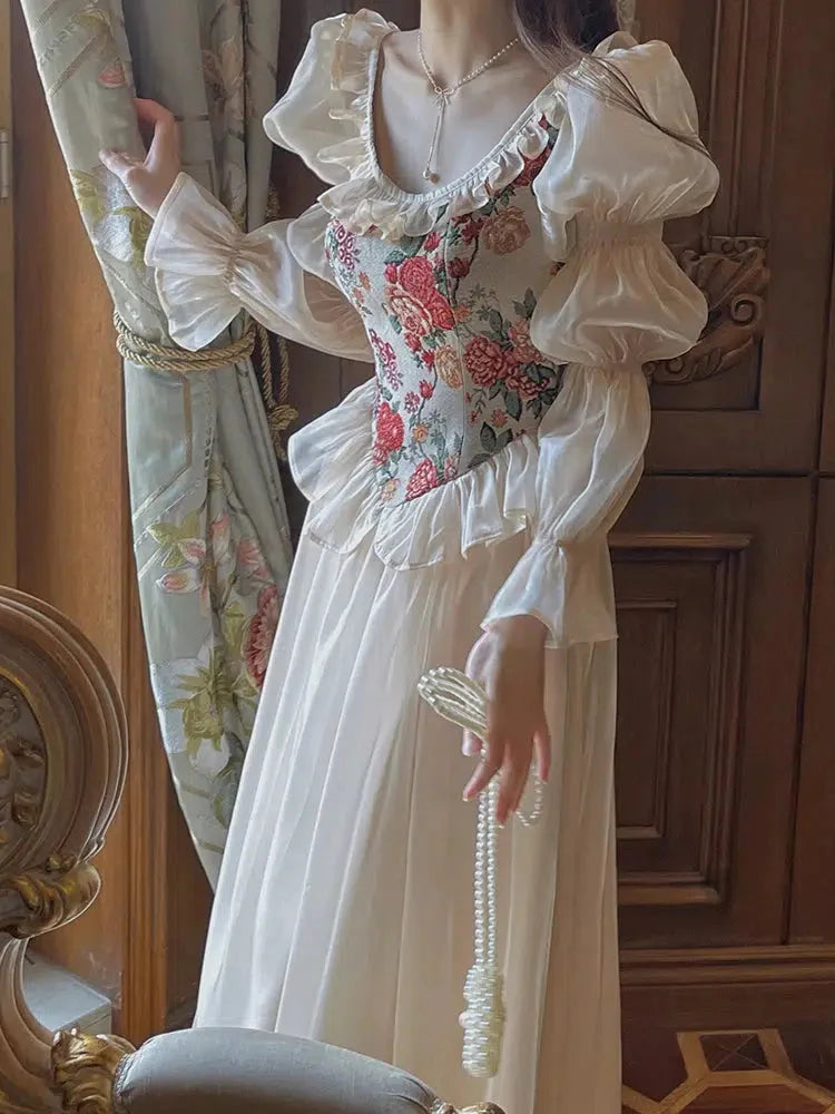 Cottagecore Maxi Dress – MAUVSTUDIO®