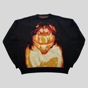 Creepy Face Sweater