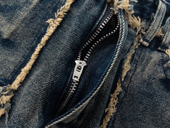 'Crossed' Jeans-Jeans-MAUV STUDIO-STREETWEAR-Y2K-CLOTHING