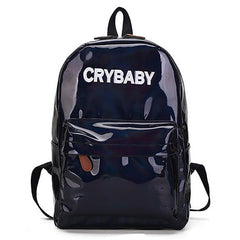 Crybaby Backpack-Backpacks-MAUV STUDIO-STREETWEAR-Y2K-CLOTHING
