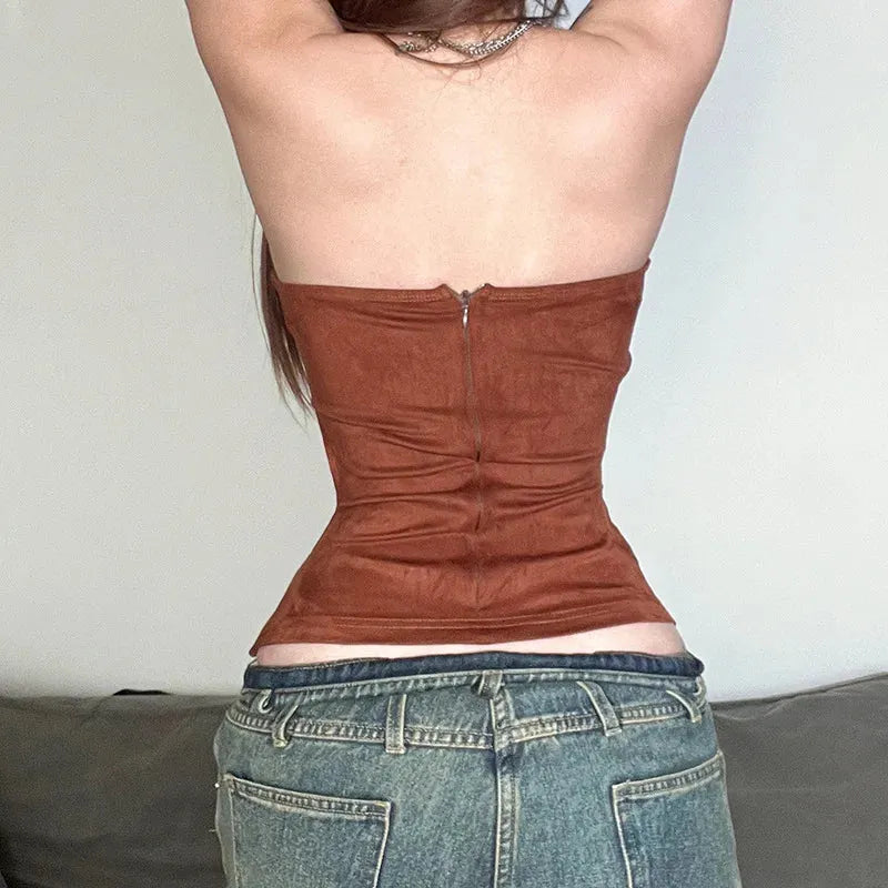 Cyberpunk Cut Out Tube Top – MAUVSTUDIO®
